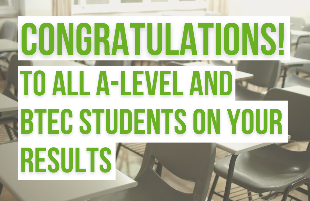 Young Greens congratulate those receiving their ALevel and BTEC