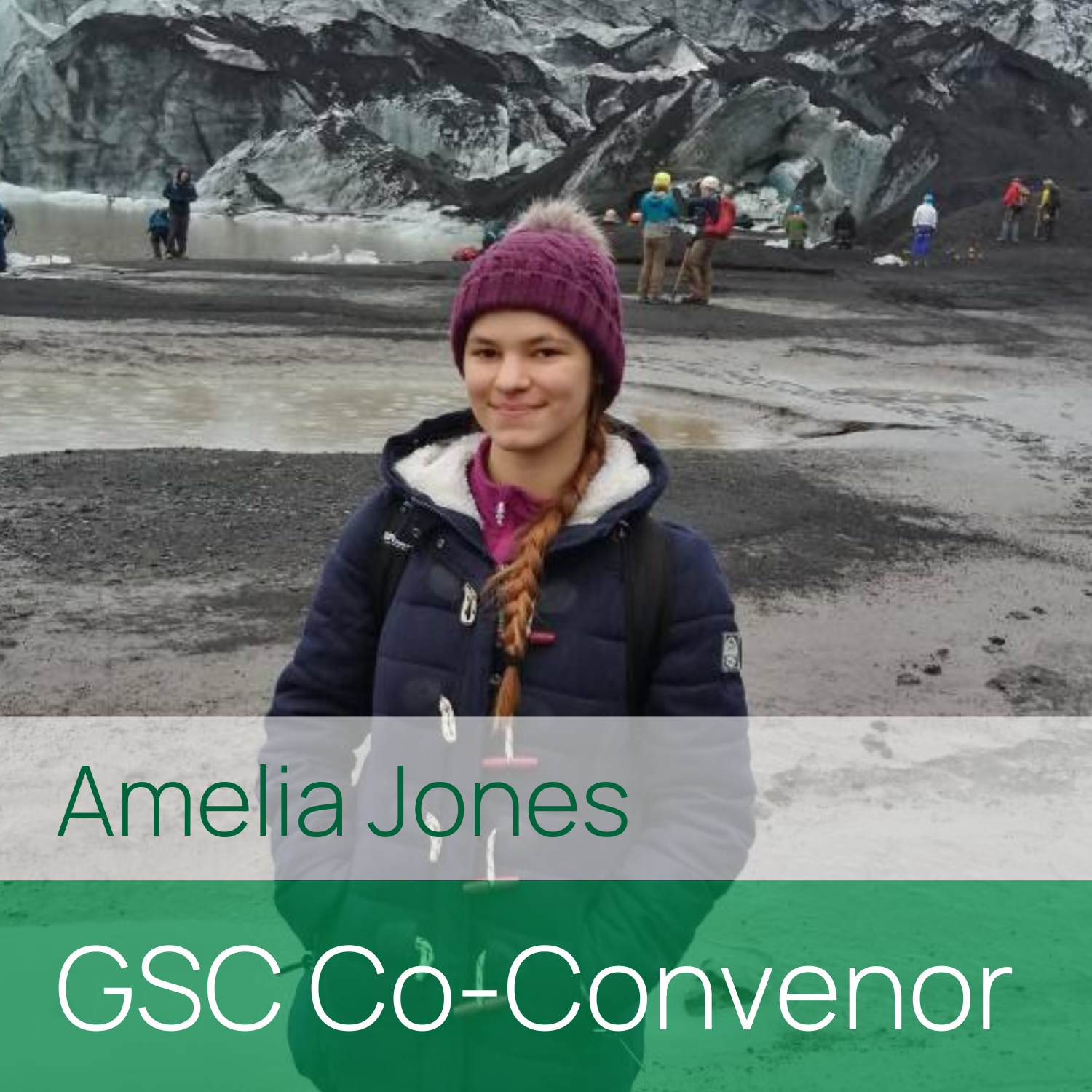 Amelia Jones, GSC Co-Convenor